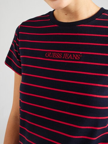 raudona GUESS JEANS Marškinėliai