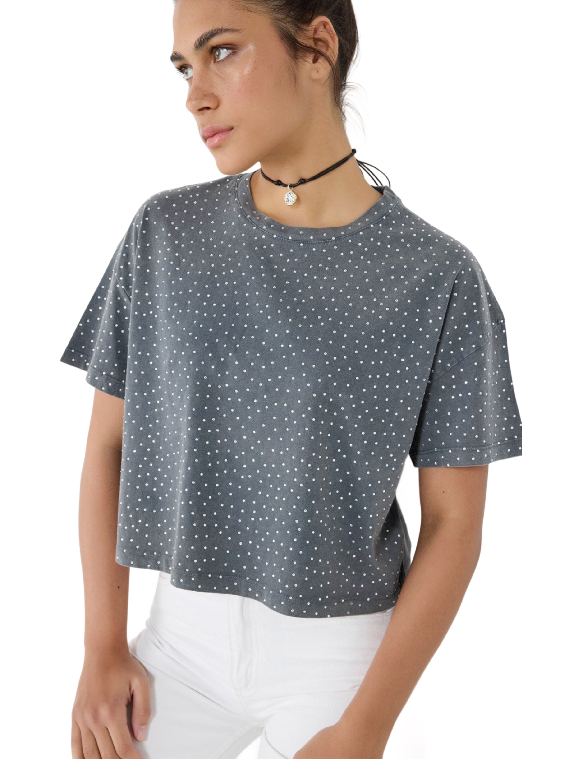 No Matter What T-Shirt in Grau