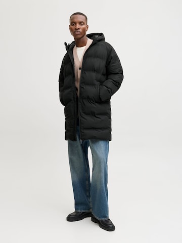 juoda JACK & JONES Žieminė striukė 'ESOHO'