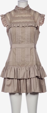 Lipsy Dress in S in Beige: front