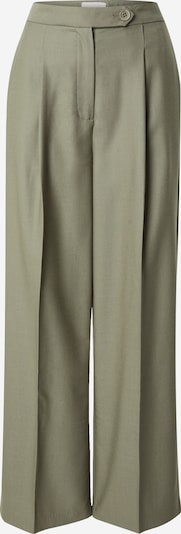 ABOUT YOU x Marie von Behrens Pantalon à pince 'Hailey' en vert foncé, Vue avec produit