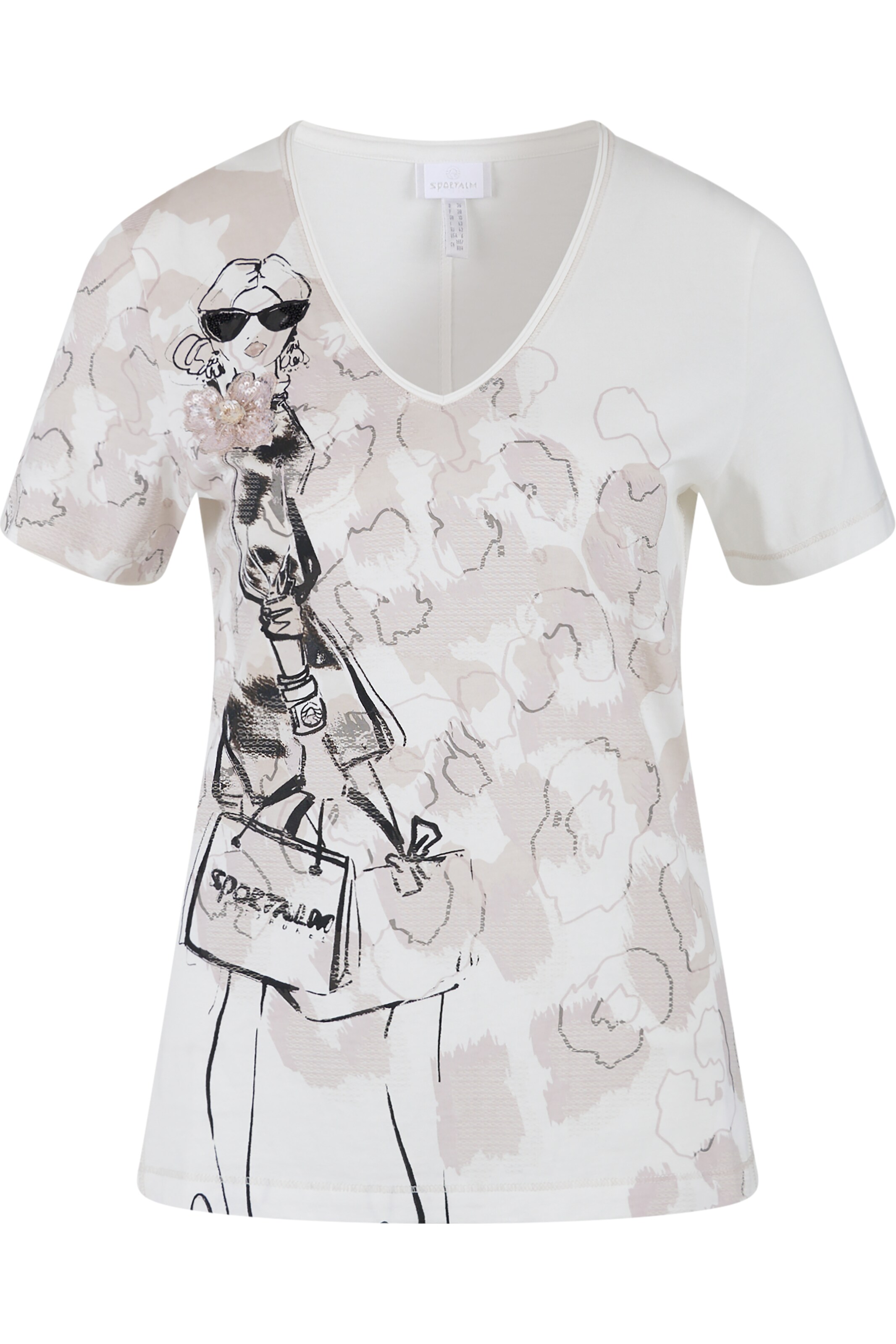 Sportalm Kitzbühel Shirt in White: front