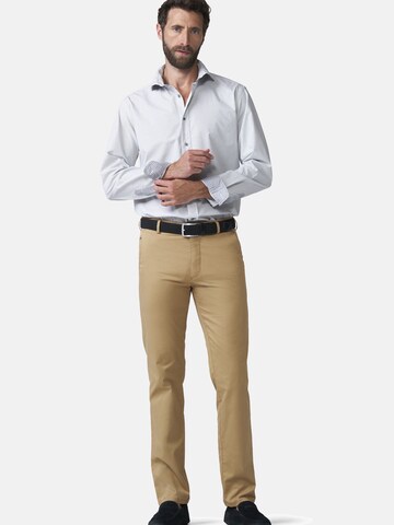 MEYER Regular Chino 'Bonn 1-5075' in Bruin
