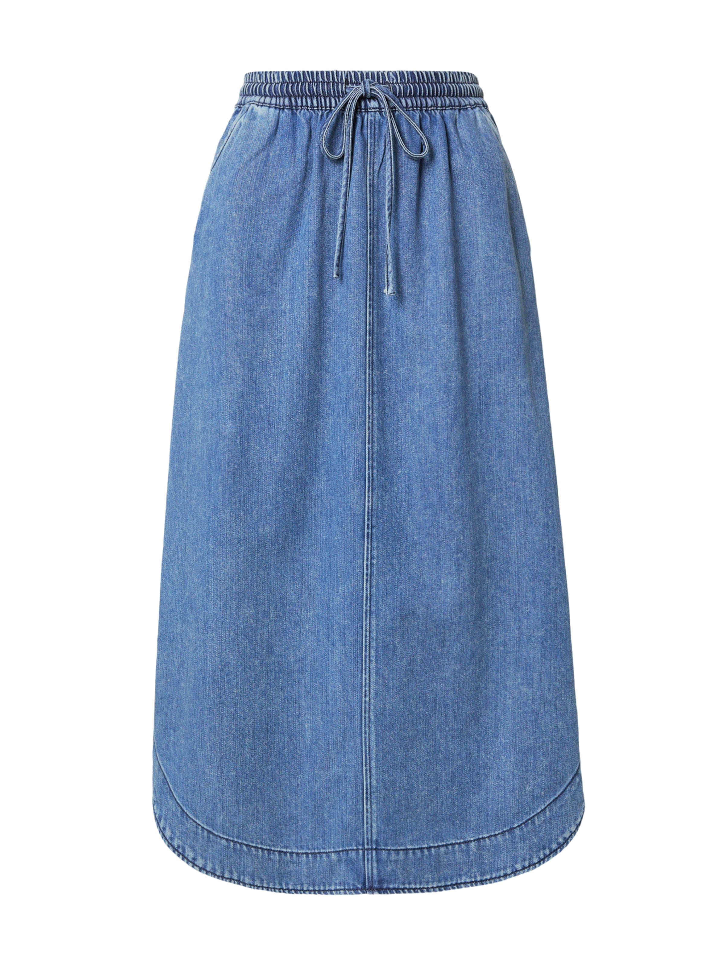 Fustă 'Keira' de la Soft Rebels pe albastru: față