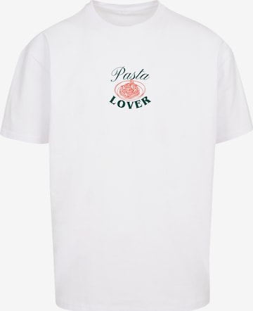 F4NT4STIC Shirt 'Pasta Lover' in White: front