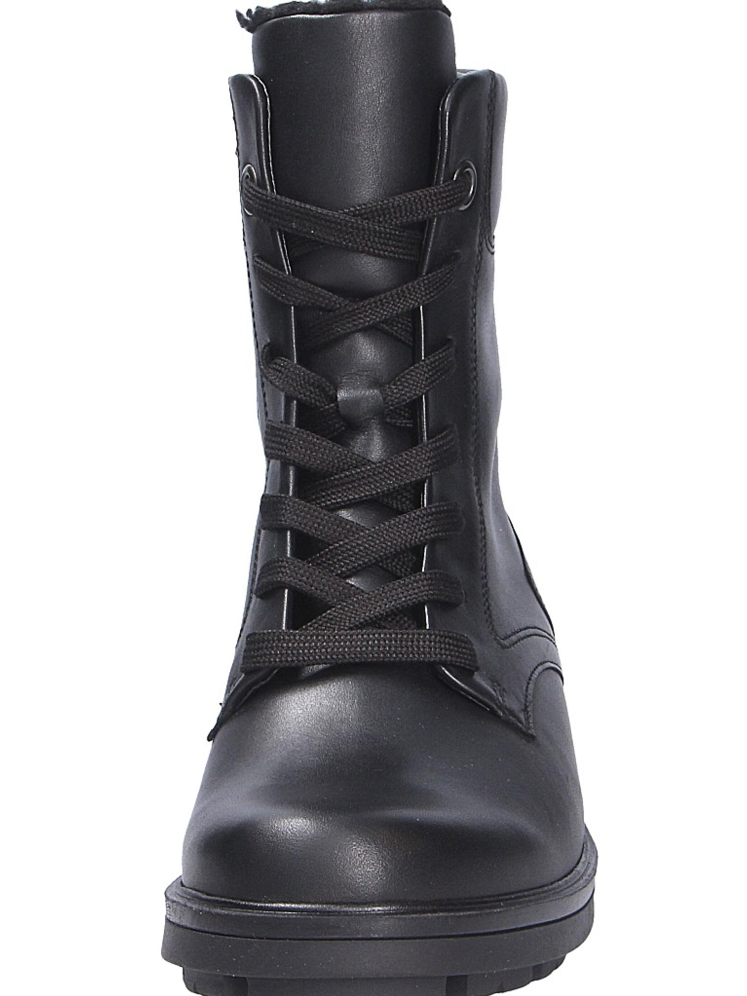 GABOR Lace-Up Boots in Black