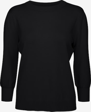 minus Svetr 'Mersin' – černá: přední strana