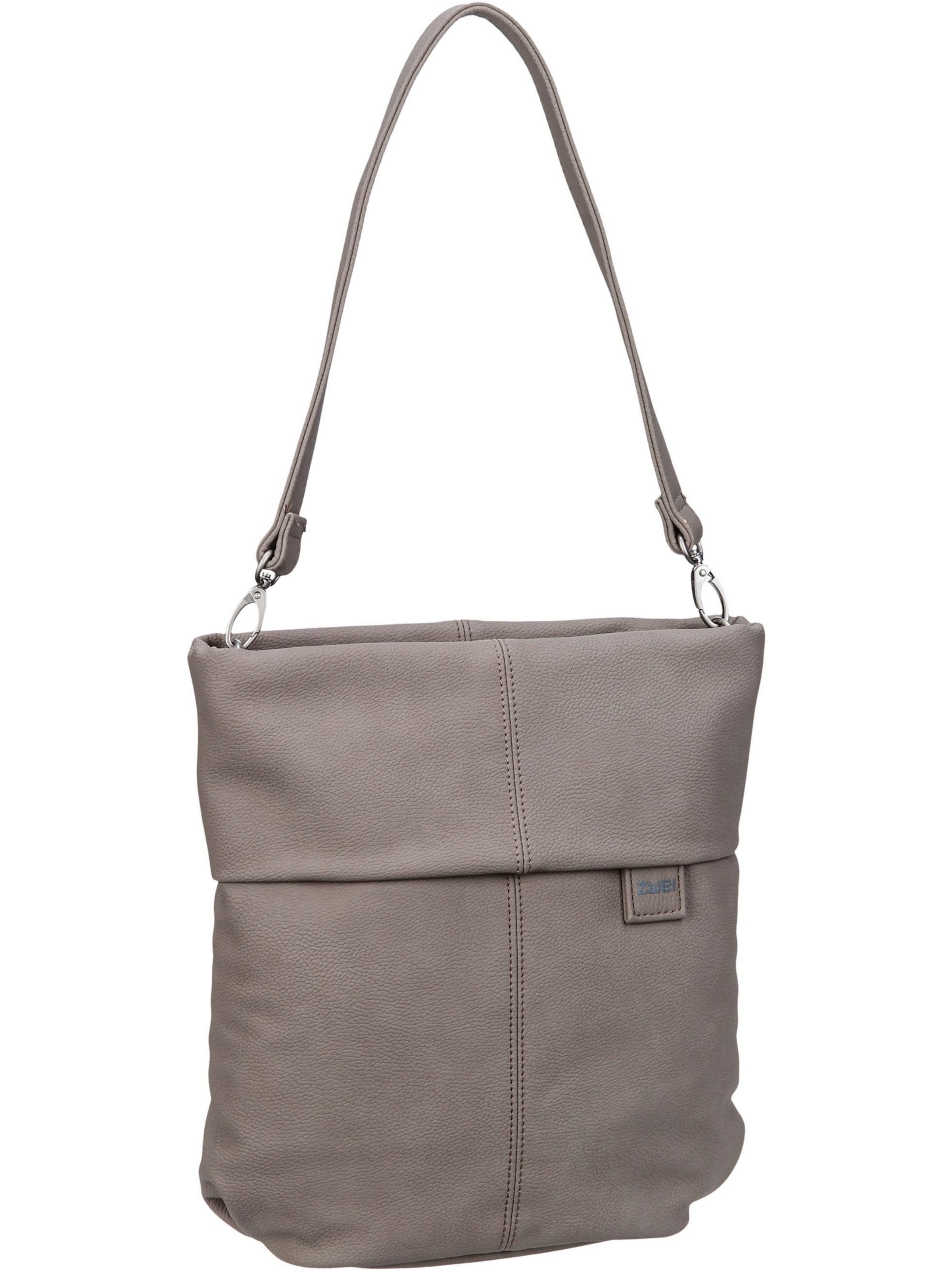 ZWEI Shoulder bag 'Mademoiselle' in Grey: front