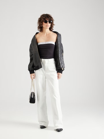 Tommy Jeans Wide leg Jeans 'Caire' in White