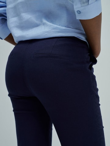 Salsa Jeans Flared ChinoHosen Chino in Blau