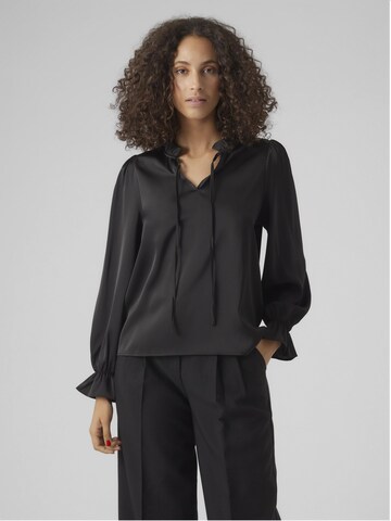 VERO MODA Top 'JANICE' in Schwarz: Vorderseite