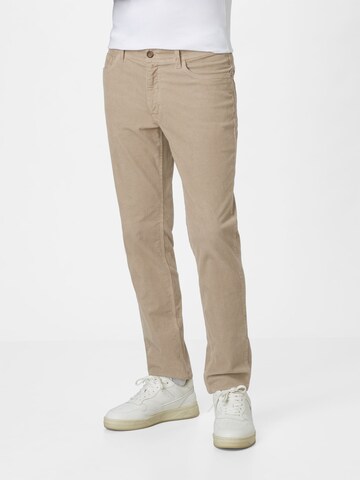 REDPOINT Regular Pants in Beige: front