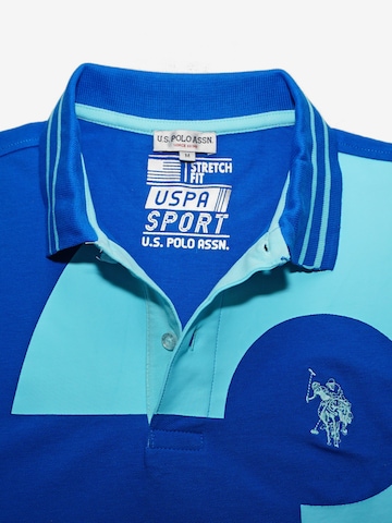 T-Shirt 'No. 3' U.S. POLO ASSN. en bleu