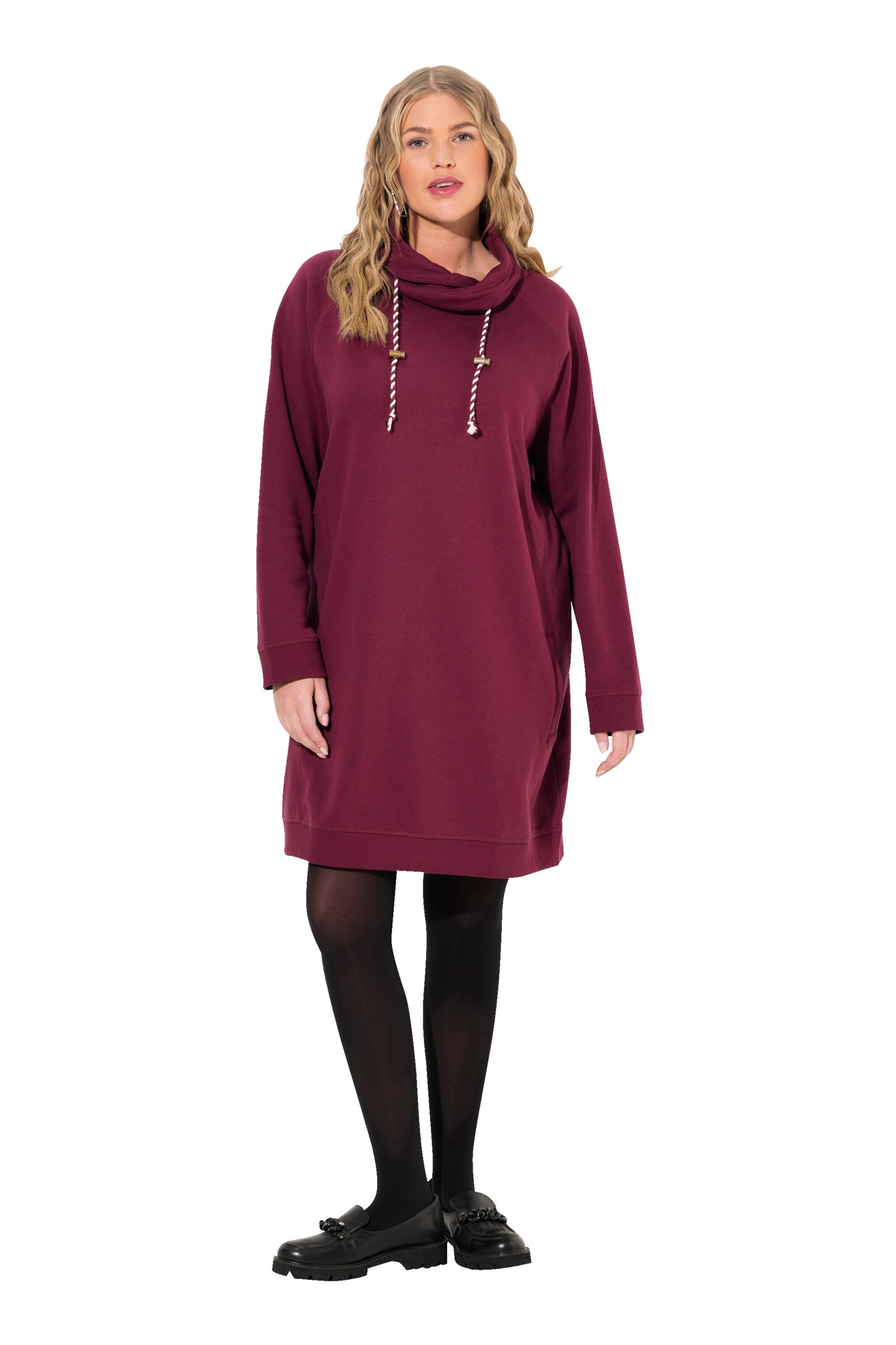 Ulla Popken Dress in Purple: front