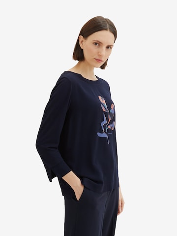 T-shirt TOM TAILOR en bleu