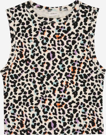 s.Oliver Top in Beige: voorkant