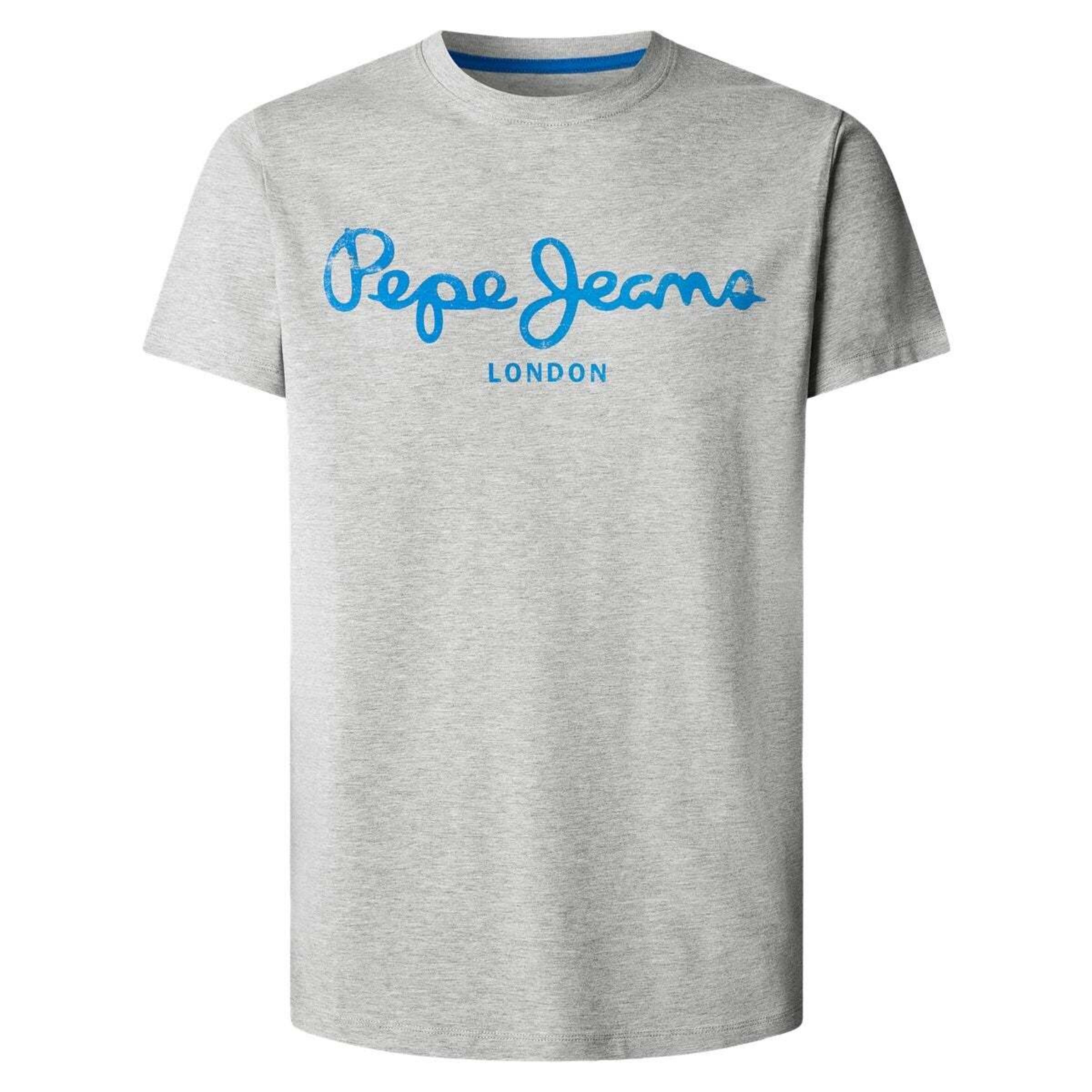 T-Shirt Pepe Jeans en gris : devant