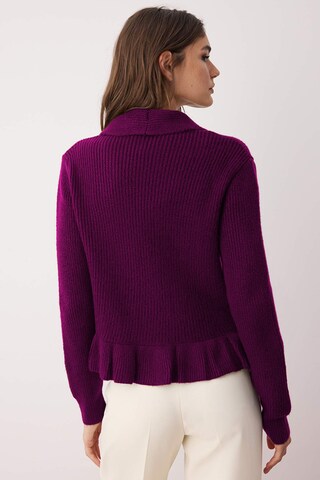 Trendyol Strickjacke in Lila