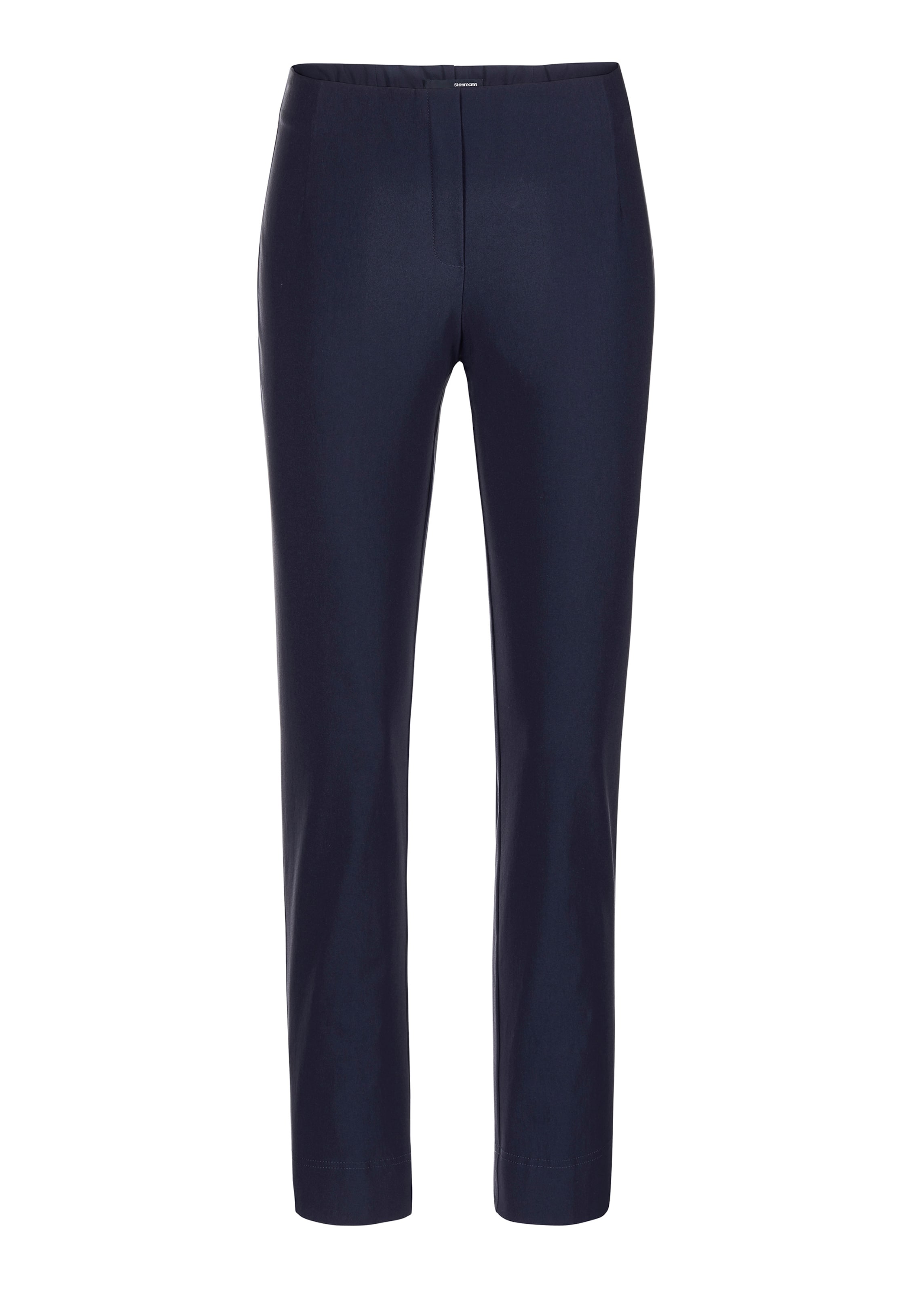 STEHMANN Slimfit Hose 'Ina' in Blau: Vorderseite