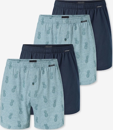 SCHIESSER Boxer ' Multipacks ' in Blau: Vorderseite