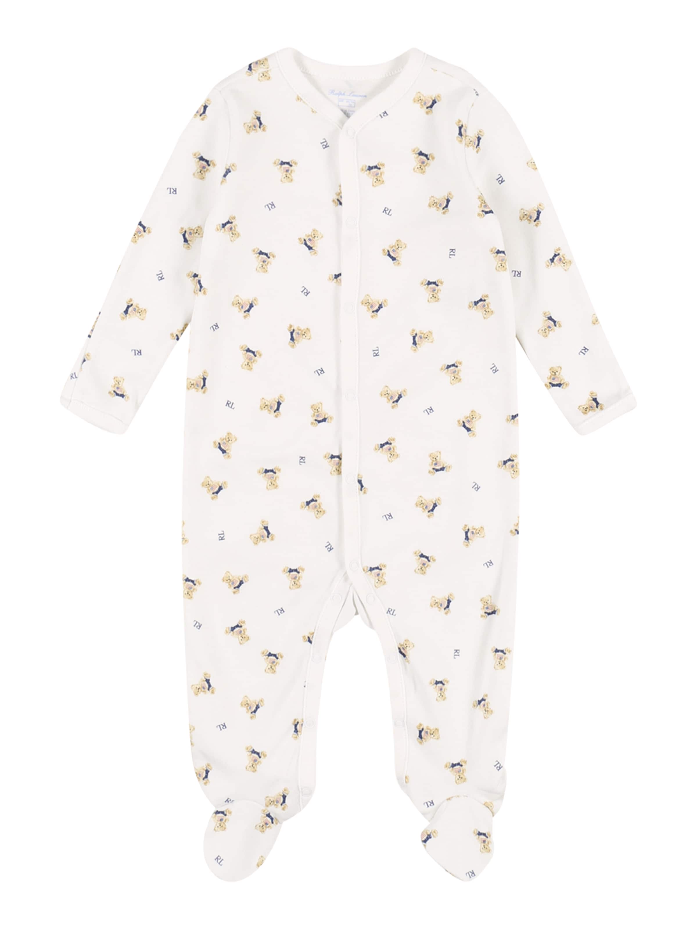 Polo Ralph Lauren Kezeslábas - fehér: elől