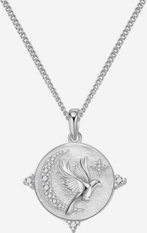 Collana 'Fearless' di Hey Happiness in argento: frontale