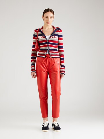 OAKWOOD Slimfit Hose 'GIFT' in Rot
