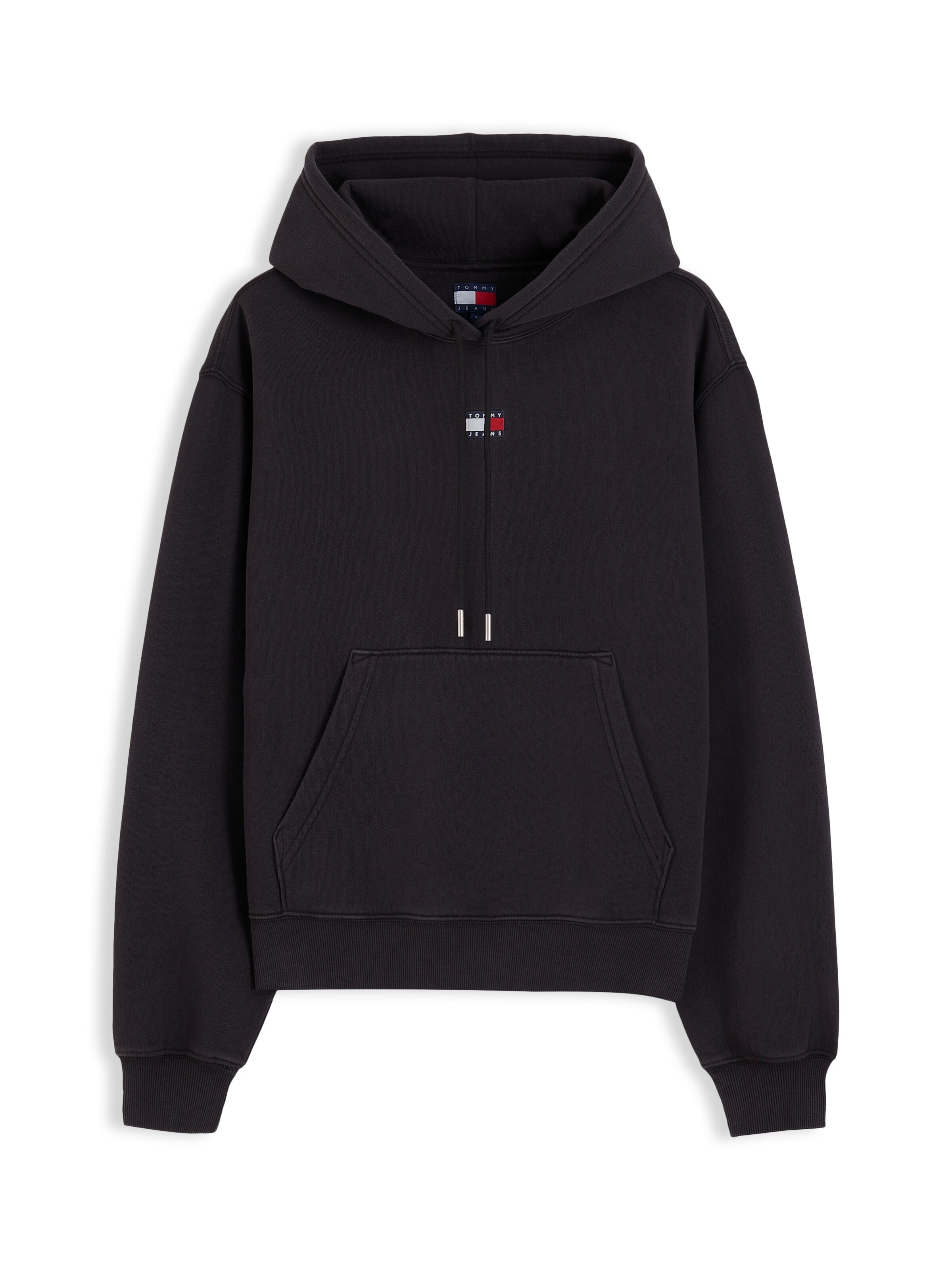Sweat-shirt Tommy Jeans en noir : devant