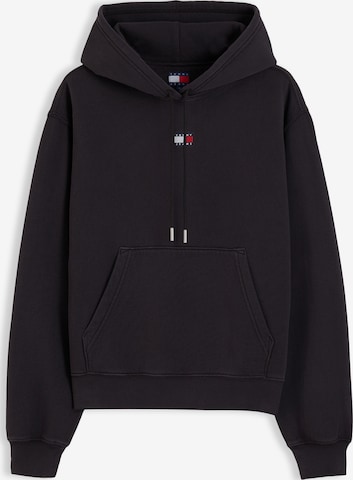 Sweat-shirt Tommy Jeans en noir : devant