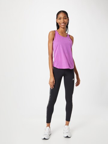 purpurinė new balance Sportiniai marškinėliai be rankovių