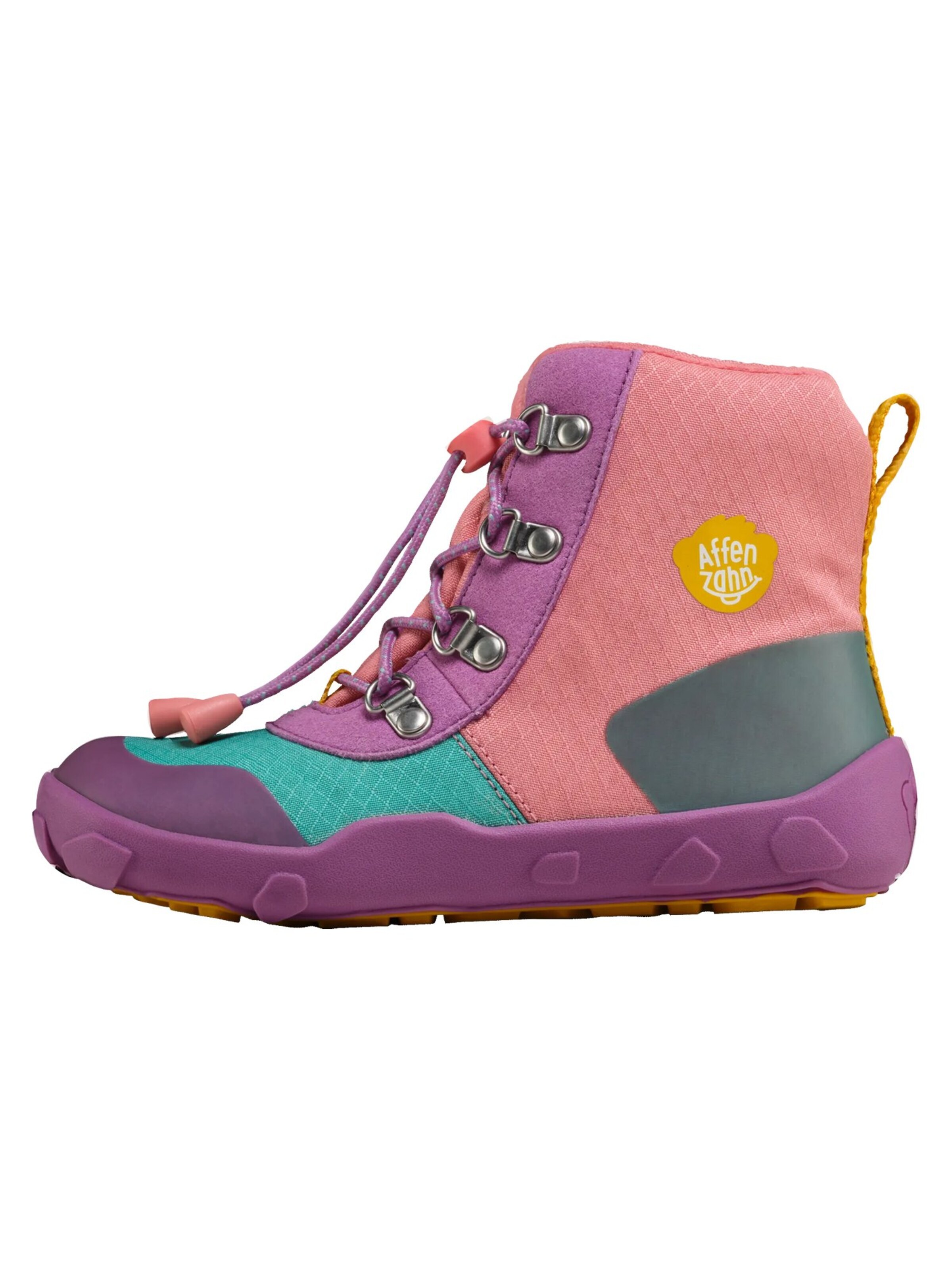 Affenzahn Boots 'Discovy' in Pink: front