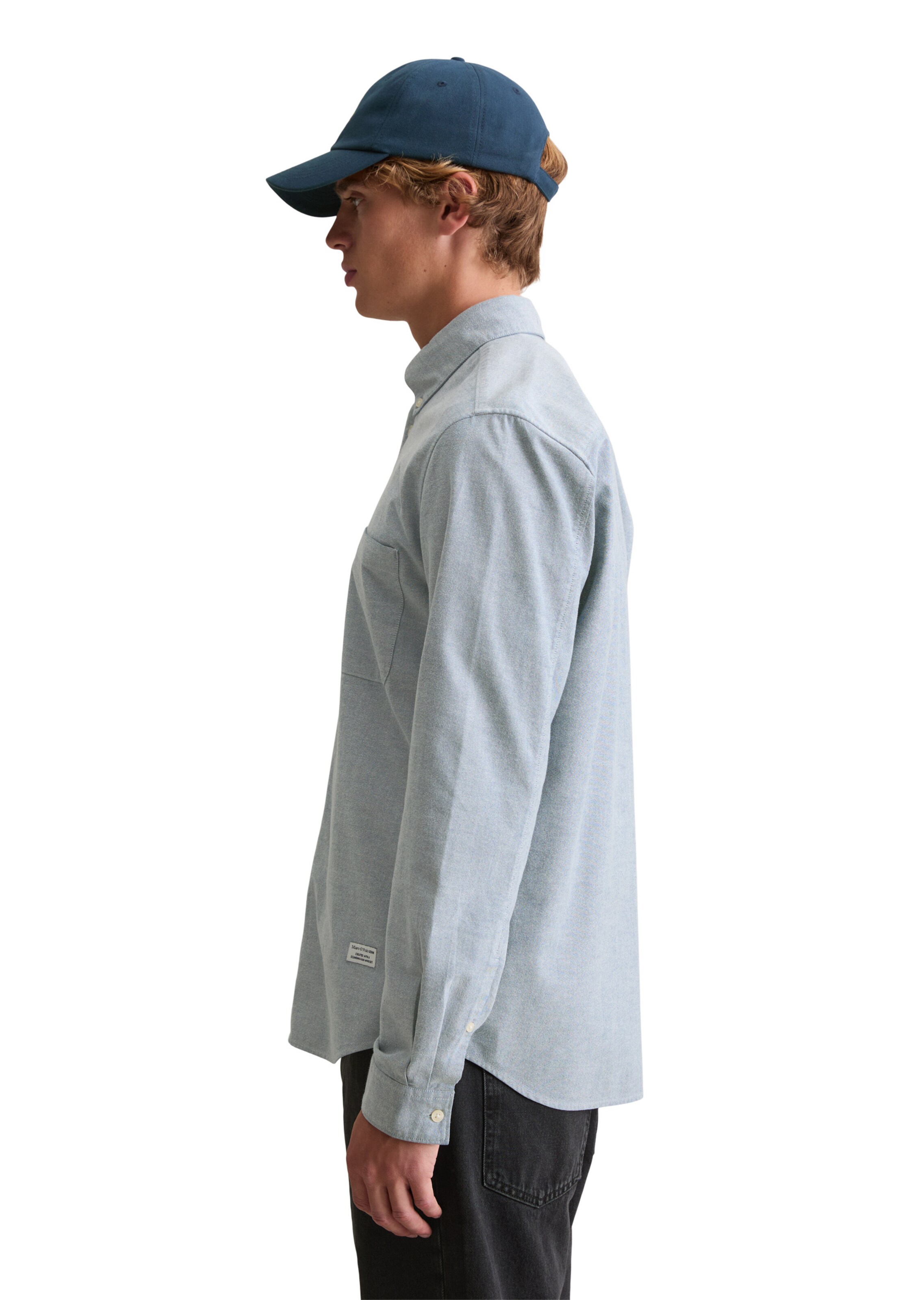 Marc O'Polo DENIM Regular fit Button Up Shirt in Blue