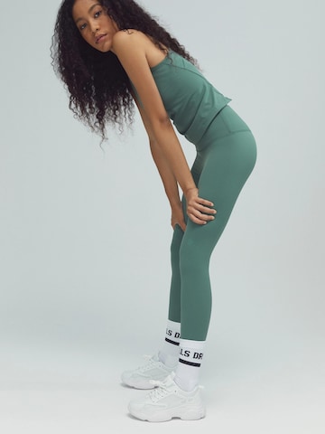 DRILLS Apparel Skinny Leggings 'ACTIVE' in Green