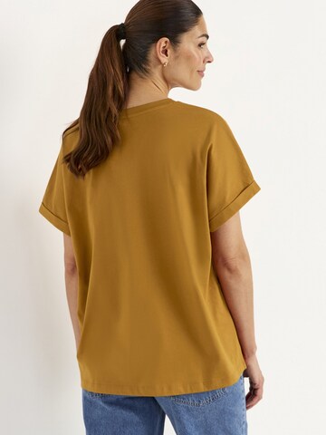T-shirt Cellbes of Sweden en marron