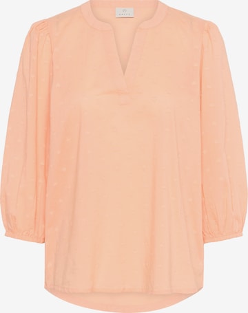 Kaffe - Blusa 'Jollia' en naranja: frente