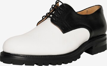 Henry Stevens Lace-Up Shoes 'Barkley PD' in Black: front