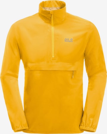 JACK WOLFSKIN Outdoor jacket in Yellow: front