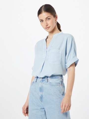 Summum Blouse in Blauw: voorkant