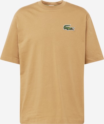 LACOSTE Shirt in Bruin: voorkant