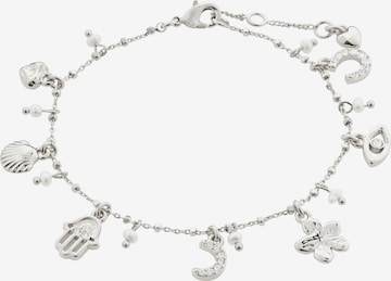 Bracelet ' Prucence ' Pilgrim en argent : devant
