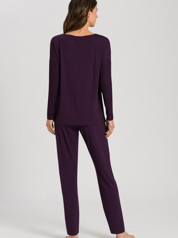 Pyjama 'Natural Elegance' Hanro en violet