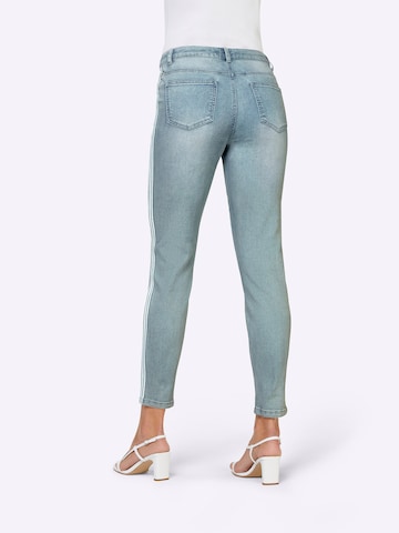 Skinny Jeans di heine in blu