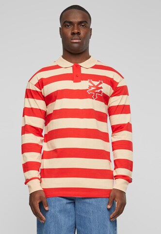 T-Shirt ZOO YORK en rouge : devant