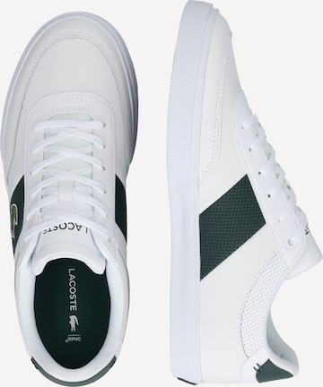 Baskets basses 'Court-Master' LACOSTE en blanc