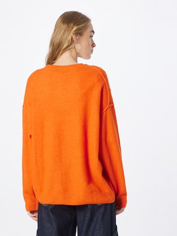 WEEKDAY Pullover 'Annie' in Orange