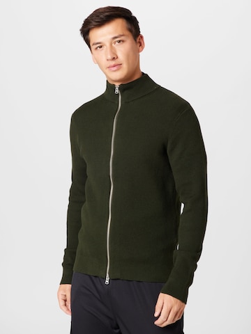 Vestes en maille 'Phill' Only & Sons en vert : devant