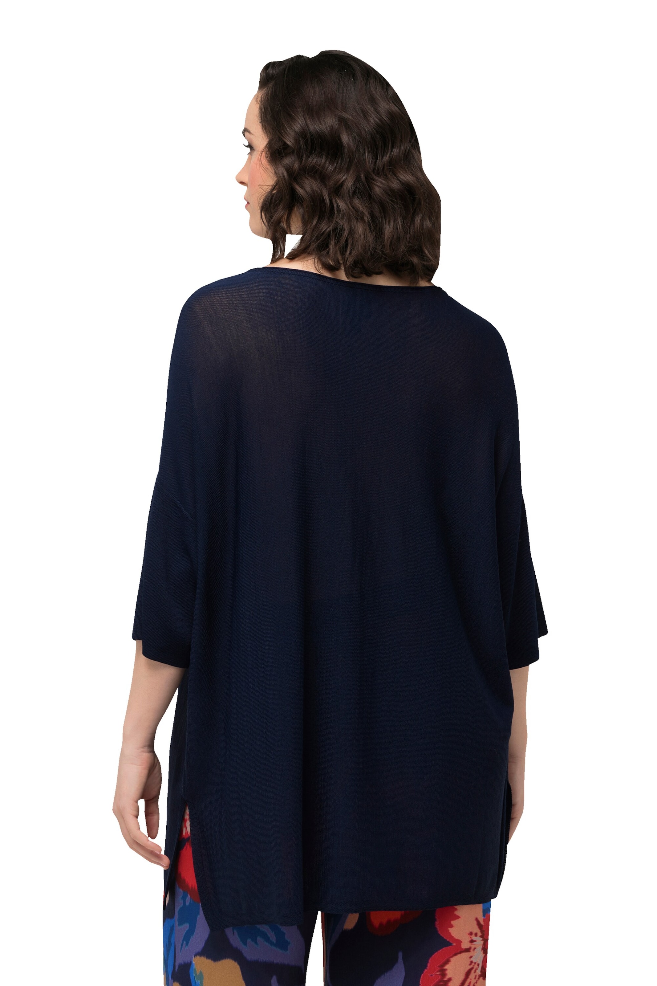 Ulla Popken Pullover in Schwarz