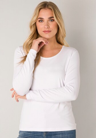 BASE LEVEL Shirt in White: front