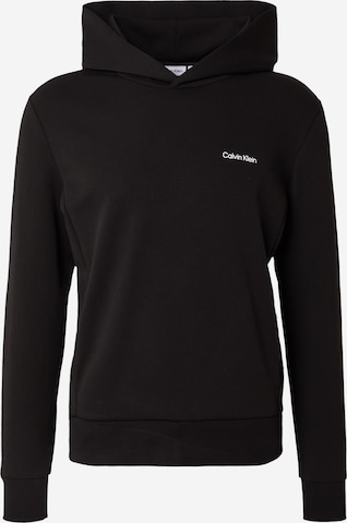 juoda Calvin Klein Megztinis be užsegimo: priekis