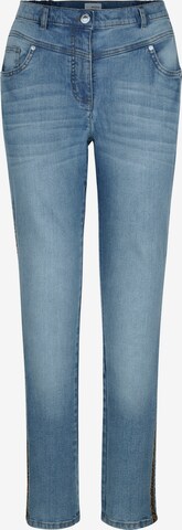 MIAMODA Slim fit Jeans in Blue: front